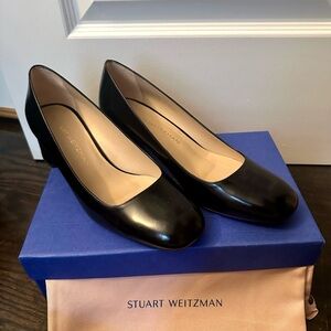 Stuart Weitzman Maeve 50 Classic Black Heels